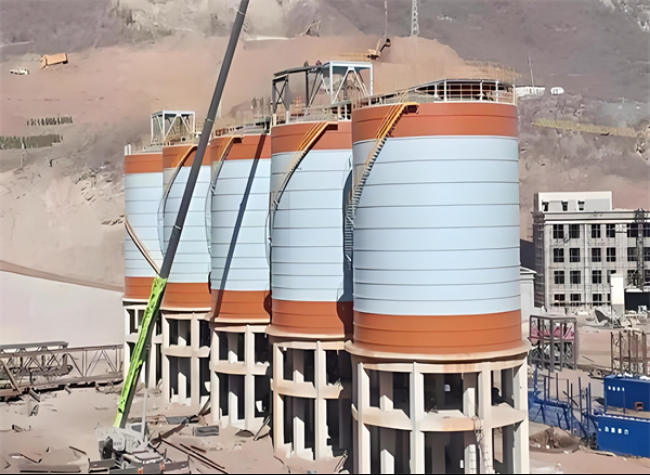 提蒙乡高架钢板仓