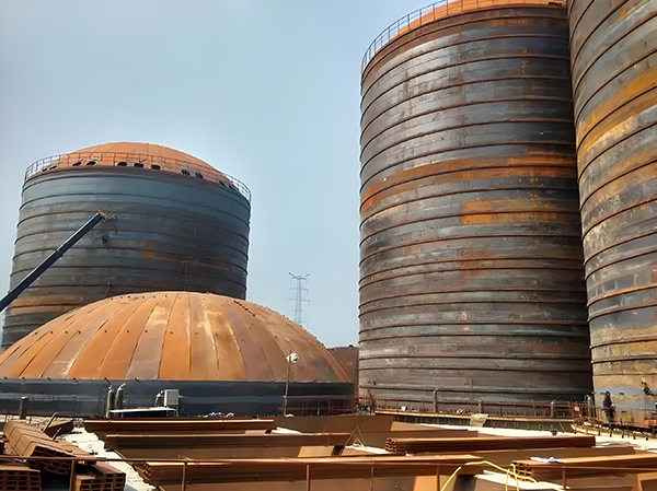 提蒙乡焦粉钢板仓